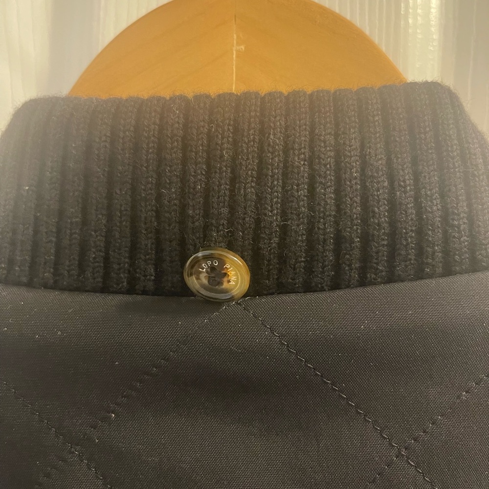 Women’s Black Loro Piana Vest - Picture 5 of 10